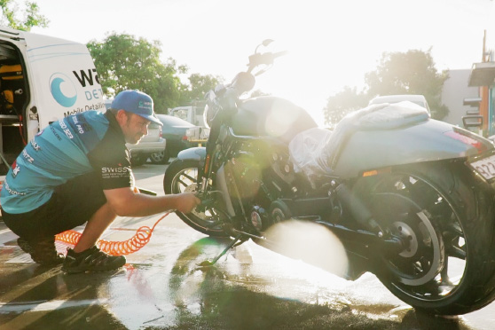 motorbike detailing